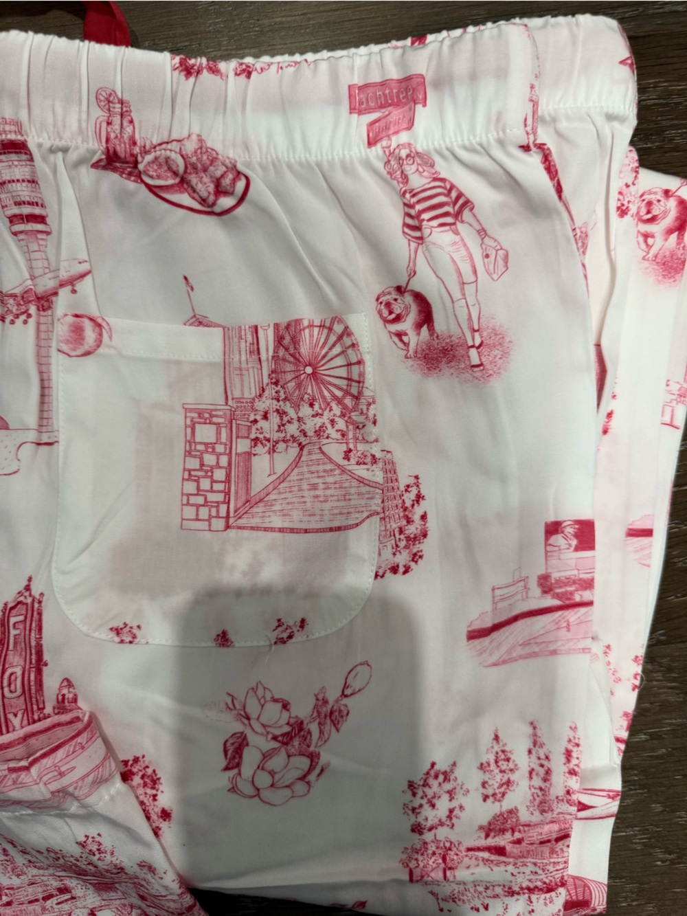 Atlanta Toile Women's Pajama Pants Set - Stylish Comfort for Home and Sleep - Picture 4 of 16